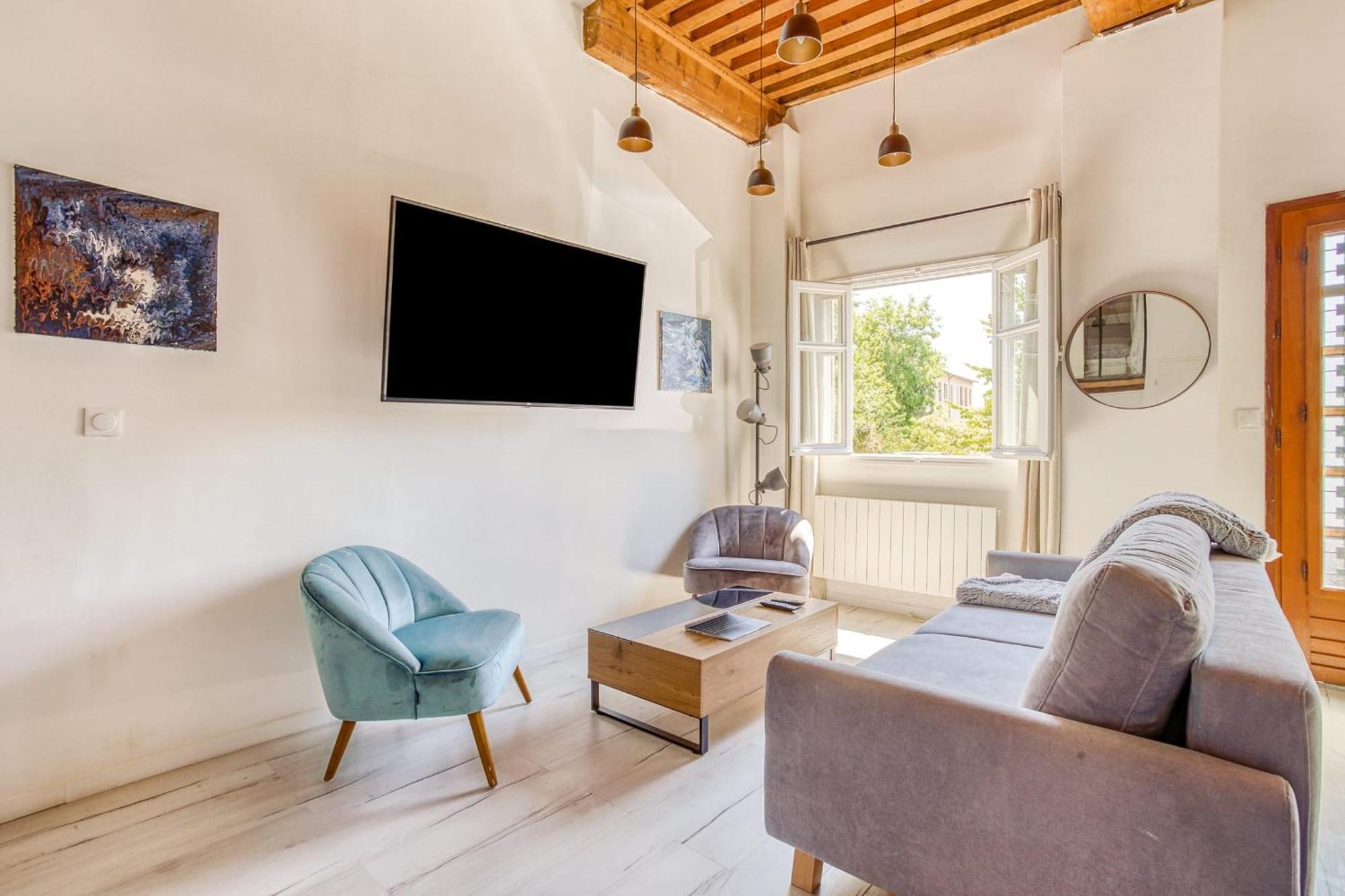 Charming 6-Person Apartment Terreaux & Croix Rousse Area Lyon Exterior photo